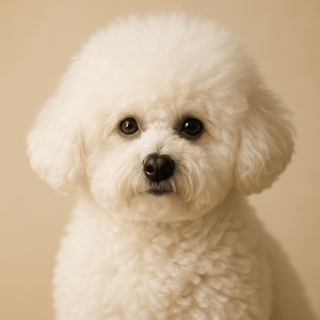 Bichon Frise front view