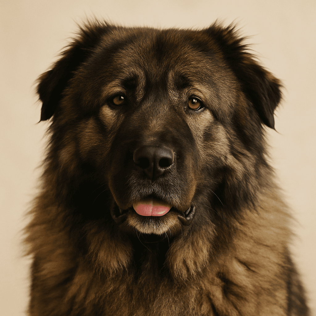 Caucasian Shepherd Dog front view
