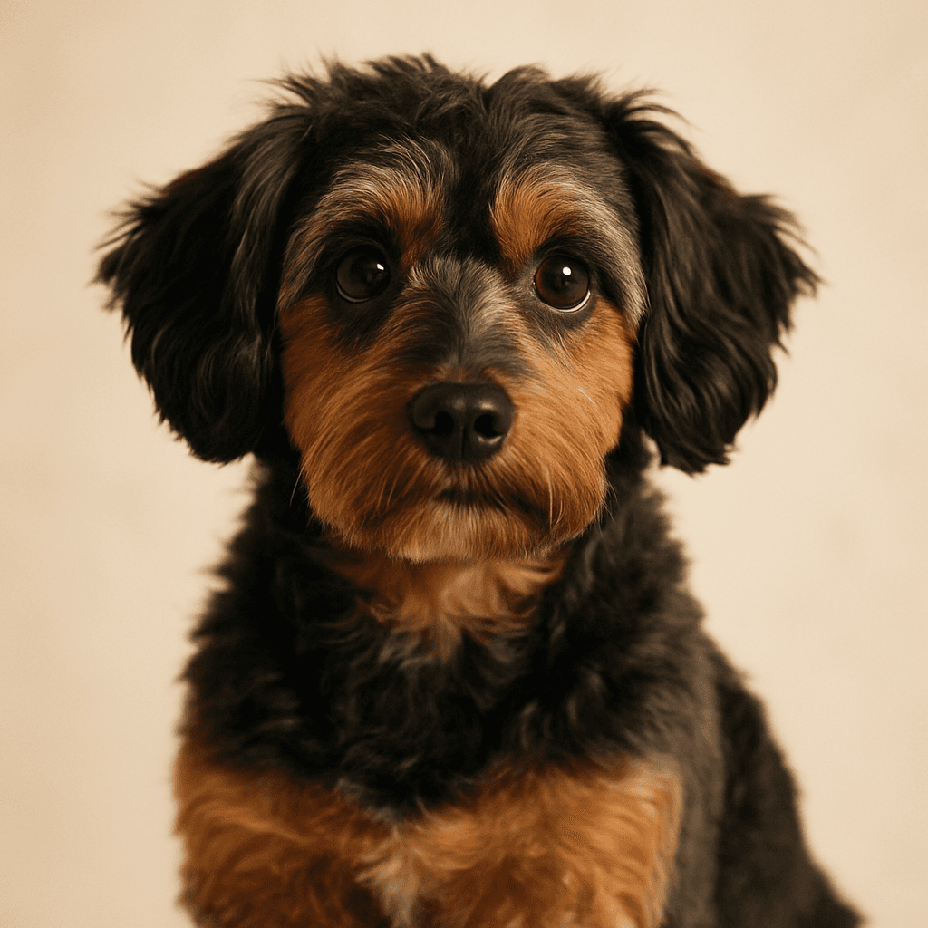 Jackapoo front view