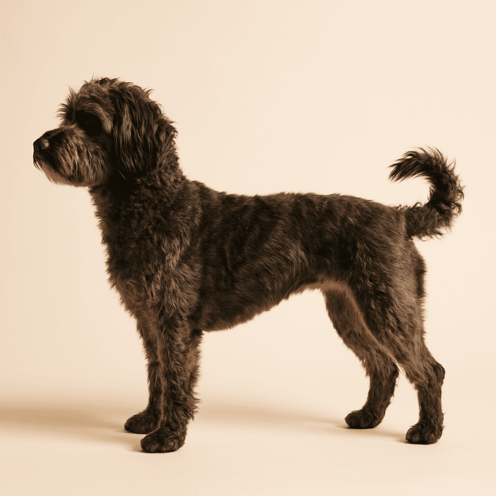 Jackapoo side view
