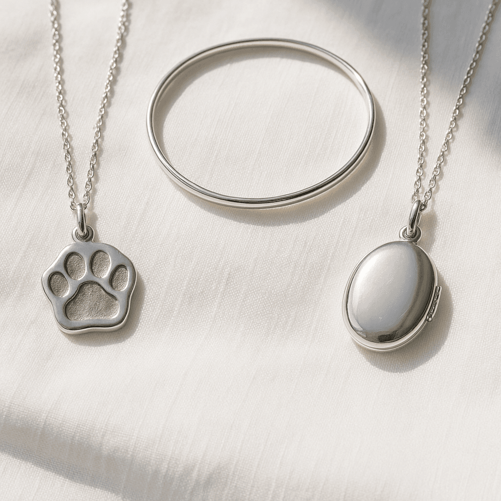 Pet Memorial Jewellery UK: Ashes, Pawprints and Keepsakes Explained
